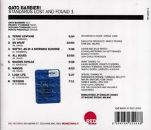 Gato Barbieri (1932-2016): Standards Lost And Found 1, CD