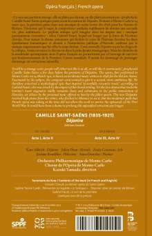 Camille Saint-Saens (1835-1921): Dejanire (Deluxe-Ausgabe im Buch), 2 CDs