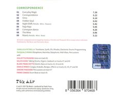 Gianluca Petrella &amp; Pasquale Mirra: Correspondence, CD