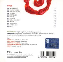 Paolo Fresu &amp; Omar Sosa: Food, CD