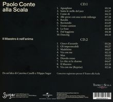 Paolo Conte: Alla Scala - Il Maestro È Nell’Anima, 2 CDs