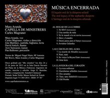 Capella e Ministrers - Musica Encerrada, CD