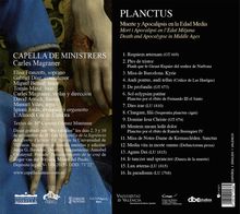 Planctus (Tod und Apocalypse im Mittelalter), CD