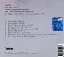 Elias Nardi, Daniele Di Bonaventura &amp; Ares Tavolazzi: Ghimel, CD