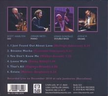 Scott Hamilton (geb. 1954): Bésame Mucho (Live in Barcelona Vol. 2), CD