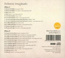María Cueva Méndez: Debussy Imaginado, CD
