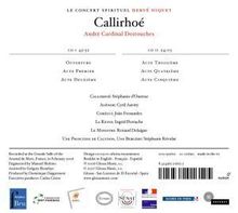 Andre Cardinal Destouches (1672-1749): Callirhoé, 2 CDs