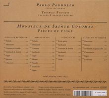 Sieur de Sainte-Colombe (1640-1700): Pieces de Viole, CD