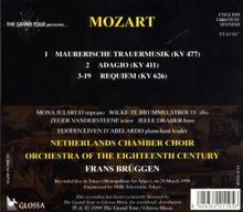 Wolfgang Amadeus Mozart (1756-1791): Requiem KV 626, CD