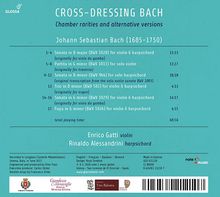 Johann Sebastian Bach (1685-1750): Cross-Dressing Bach - Kammermusik für Violine, CD
