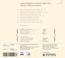 Georg Friedrich Händel (1685-1759): Italienische Duette &amp; Terzette, CD