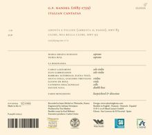 Georg Friedrich Händel (1685-1759): Italienische Kantaten IV, CD