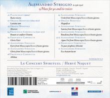 Alessandro Striggio der Ältere (1536-1592): Missa "Ecco si Beato Giorno" (Messe zu 40 &amp; 60 Stimmen), Super Audio CD
