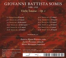 Giovanni Battista Somis (1686-1763): Violinsonaten op.1 Nr.1-12 (Amsterdam 1717), CD