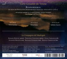 Carlo Gesualdo von Venosa (1566-1613): Responsorien zur Karwoche (1611), 3 CDs