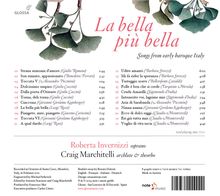 Roberta Invernizzi - La bella piu bella (Songs from early baroque Italy), CD