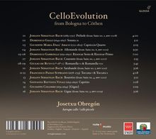 Josetxu Obregon - Cello Evolution from Bologna to Cöthen, CD