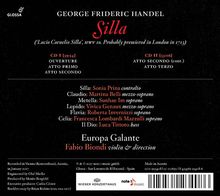 Georg Friedrich Händel (1685-1759): Silla, 2 CDs