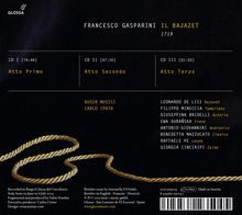 Francesco Gasparini (1661-1727): Il Bajazet, 3 CDs