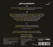 Pera Ensemble - Jerusalem, CD