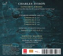 Charles Avison (1709-1770): Concerti nach D.Scarlatti Nr.5,6,9,12, CD