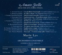 Marie Lys - Amate Stelle, CD