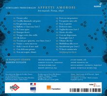 Girolamo Frescobaldi (1583-1643): Arie Musicali (Firenze, 1630), CD