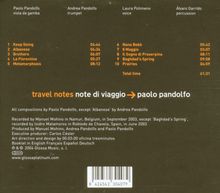 Paolo Pandolfo (geb. 1964): Neue Musik für Viola da Gamba "Travel Notes", CD