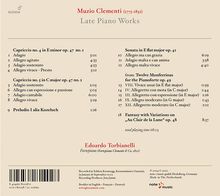 Muzio Clementi (1752-1832): Klavierwerke, CD