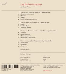 Luigi Boccherini (1743-1805): Streichtrios op.6 Nr.5,op.14 Nr.4,op.34 Nr.2, CD
