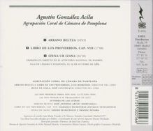 Agustin Gonzalez Acilu (geb. 1929): Chormusik, CD