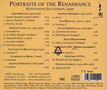 Konstantin Shenikov - Portraits of the Renaissance, CD