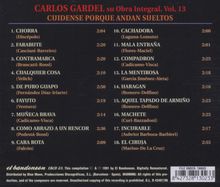Carlos Gardel (1890-1935): Cuidense Porque Andan S, CD