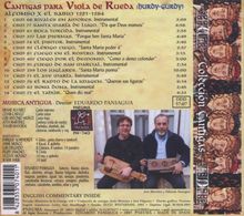 Alfonso el Sabio (1223-1284): Cantigas para Viola de Rueda, CD