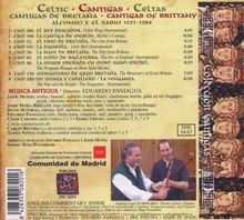 Alfonso el Sabio (1223-1284): Merlin - Celtic Cantigas, CD