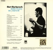 Burt Bacharach (1928-2023): Make It Easy On Yourself (Limited-Edition), CD