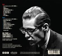 Tracklist: Set 1 und Set 2 mit Titeln. Bill Evans am Klavier, Chuck Israels am Bass, Larry Bunker am Schlagzeug.