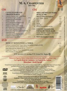 Marc-Antoine Charpentier (1643-1704): Geistliche Werke "M.A. Charpentier a la Chapelle Royale de Versailles", 2 Super Audio CDs und 1 DVD