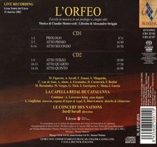 Claudio Monteverdi (1567-1643): L'Orfeo, 2 Super Audio CDs