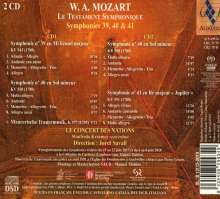 Wolfgang Amadeus Mozart (1756-1791): Symphonien Nr.39-41, 2 Super Audio CDs