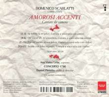 Domenico Scarlatti (1685-1757): Kantaten "Amorosi Accenti", CD