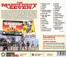 Elmer Bernstein (1922-2004): Die glorreichen Sieben (Filmmusik) (4 Bonus Tracks), CD