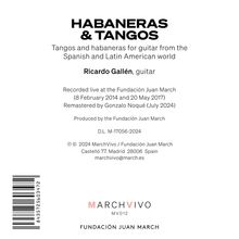 Ricardo Gallen - Habaneras &amp; Tangos, CD