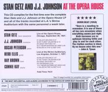 Stan Getz &amp; J.J. Johnson: At The Opera House, CD