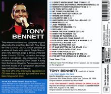 Tony Bennett (1926-2023): Sings For Two / Sings A String Of Arlen, CD