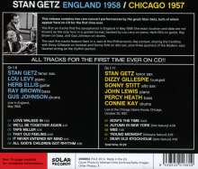 Stan Getz (1927-1991): England 1958 / Chicago 1957, CD