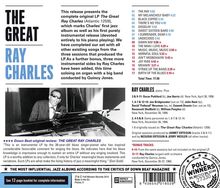 Ray Charles: The Great, CD