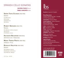 Iagoba Fanlo &amp; Pablo Amoros - Spanish Cello Sonatas, CD