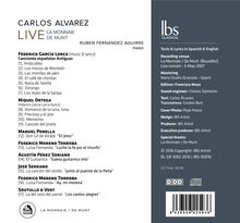 Carlos Alvarez - Live La Monnaie De Munt, CD