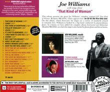 Joe Williams (Jazz-Sänger) (1918-1999): That Kind Of Woman / Sentimental &amp; Melancholy, CD